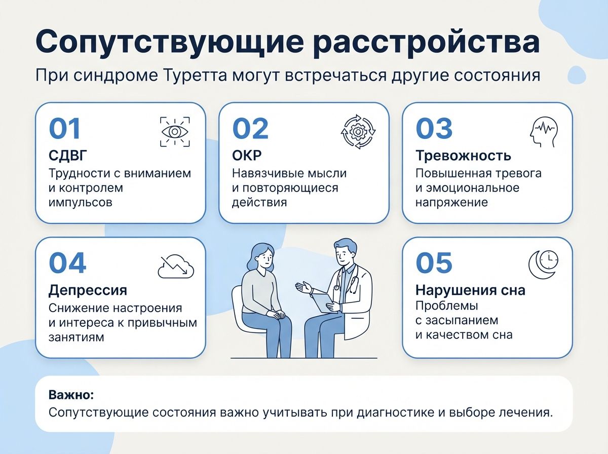 Лечение синдрома Туретта в Симферополе инфографика