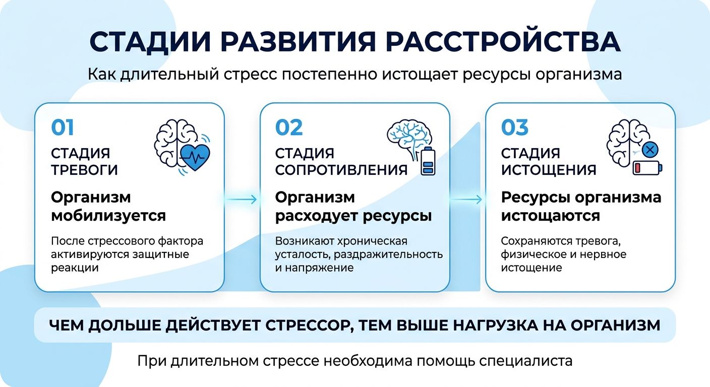 Лечение стресса в Симферополе инфографика